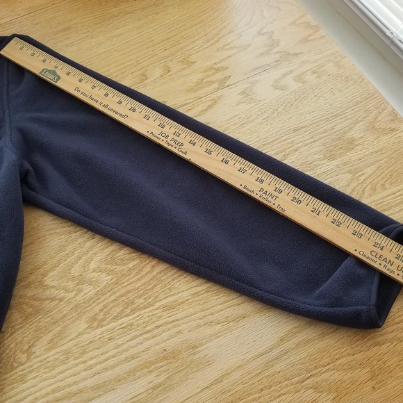 Nautica Mens Size XL Blue 1/4 Zip Fleece Jacket EUC - Picture 7 of 8